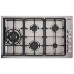 Cooktop a Gás 5 Queimadores 90 cm Cuisinart Arkton