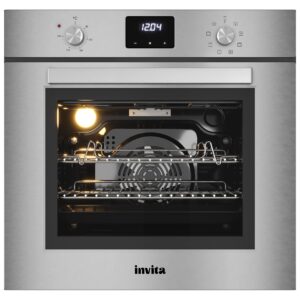 FORNO INVITA INOX MULTIFUNÇÃO ELETRÔNICO 60 CM 220 V - i-FM-EL-60-XX-2XBA
