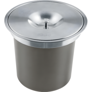 Lixeira Sobrepor Redonda 5l – Franke
